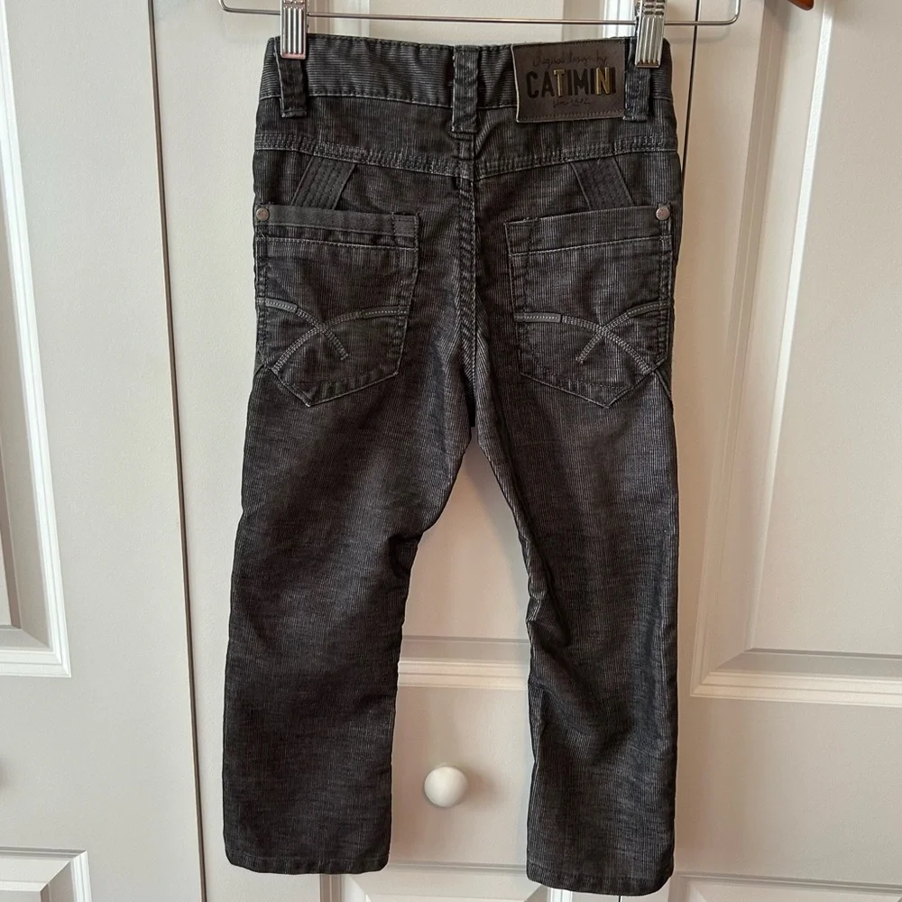 Boys 3 piece Lot NWOT 2 pants and cotton shirt‎ Boys Bundle Outfit Catimini